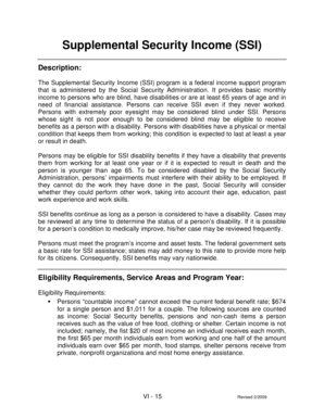 27 Printable Application For Supplemental Security Income Forms And 