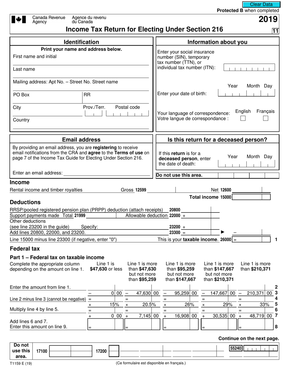 Cra Tax Forms 2023 Printable Printable Forms Free Online