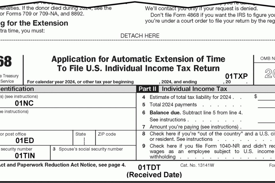 Federal Income Tax Extension Form Printable Printable Forms Free Online