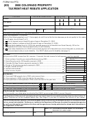 Fillable Form 104 Ptc Colorado Property Tax rent heat Rebate 