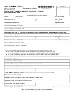 Fillable Online Oregon Tax Forms 2020 Printable State Form OR 40 And 