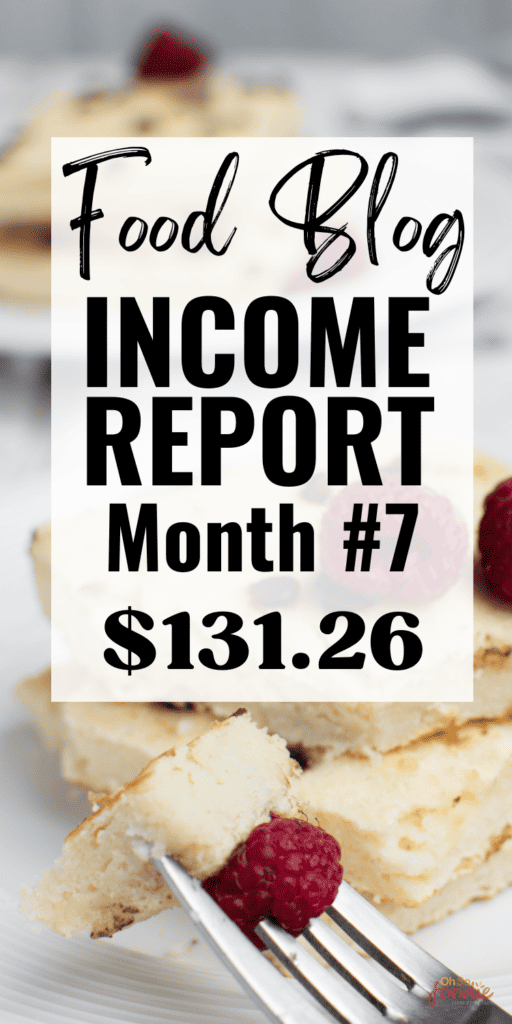 Food Blog Income Report November 2019 Oh So Foodie