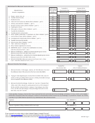 Form MO NRI Download Fillable PDF Or Fill Online Missouri Income 