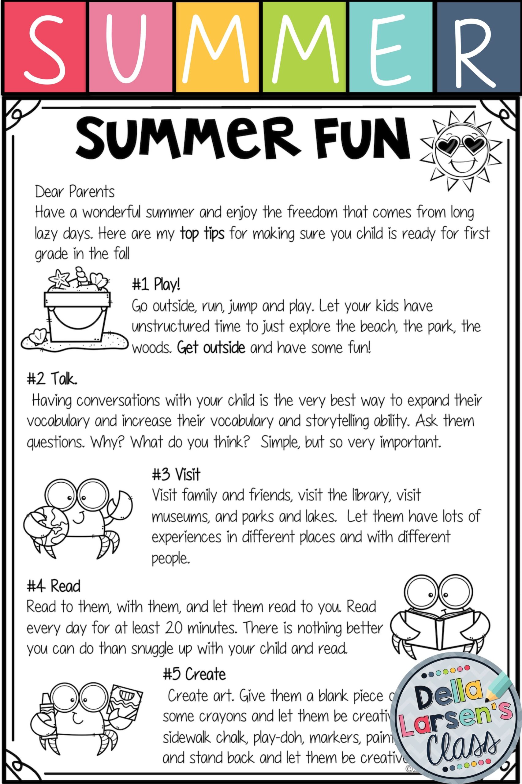 Fourth Grade Summer Packet