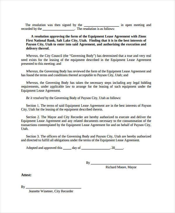 FREE 8 Sample Commercial Truck Lease Agreement Templates In MS Word 