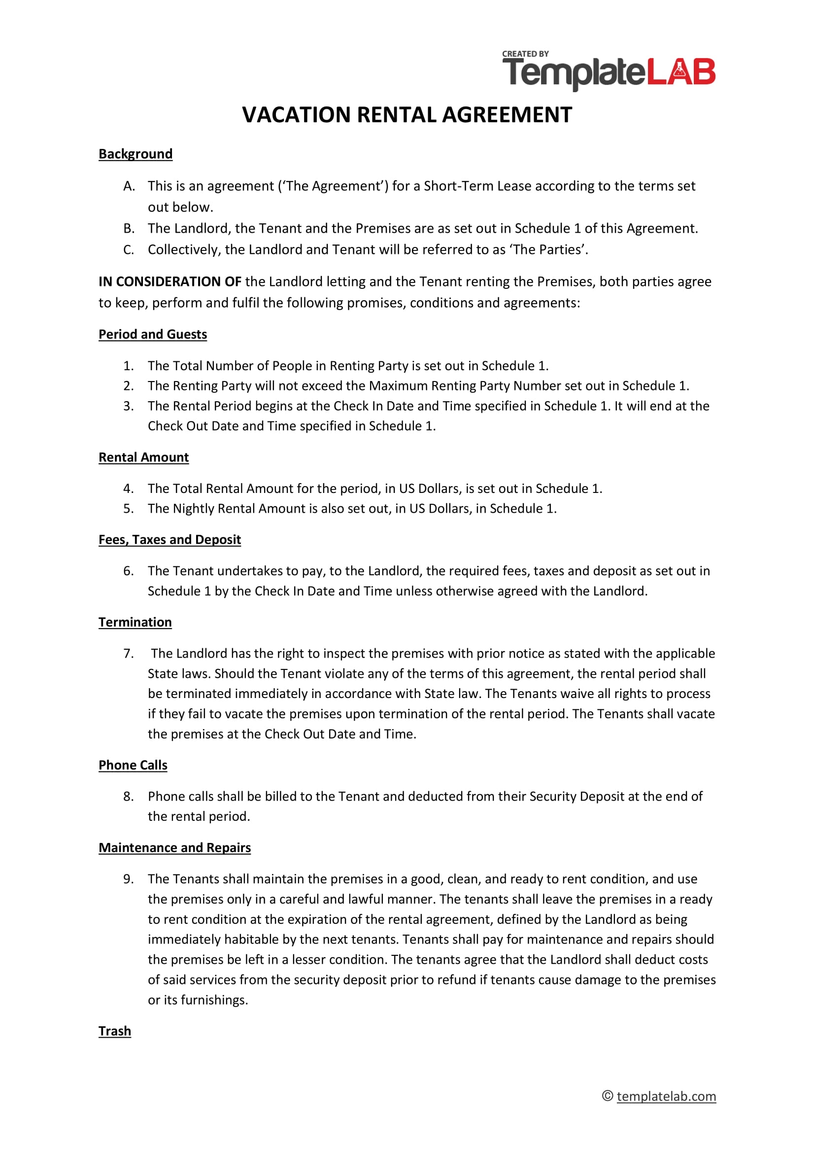 Free Printable Apartment Rental Agreement Download Free Printable 