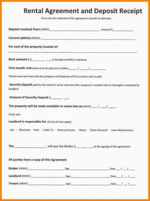 Free Printable Blank Lease Agreement Download Free Printable Blank 