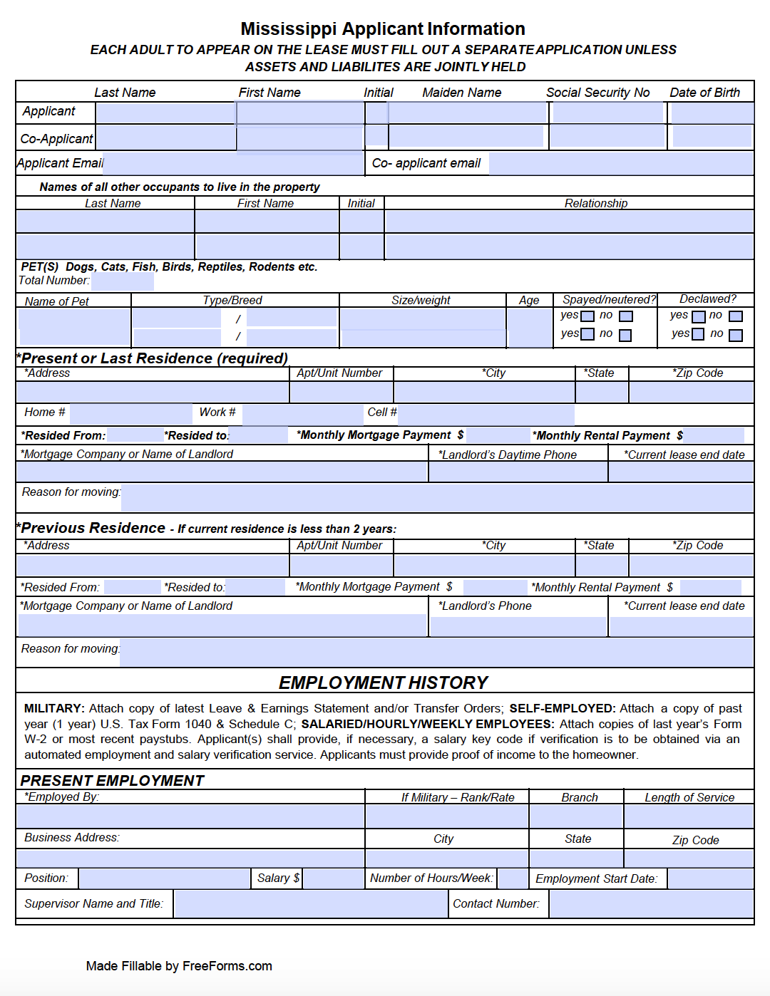 Free Printable Lease Agreement Mississippi Download Free Printable 