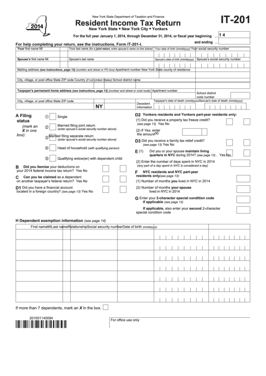 Free Printable Nys Tax Forms Printable Forms Free Online
