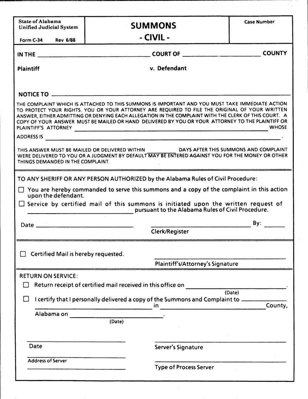 Free Printable Uncontested Divorce Forms Georgia Free Printable