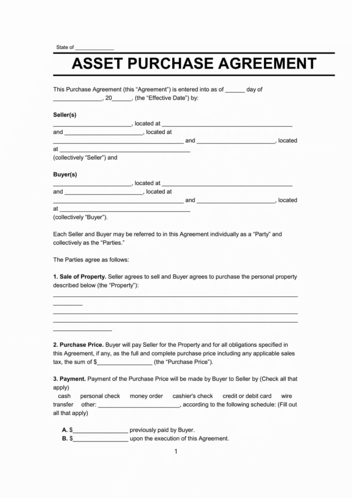 Free Purchase Agreement Template Printable Pdf Word Vrogue co