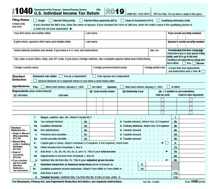 Income Tax Submission 2019 FernandotaroRiley
