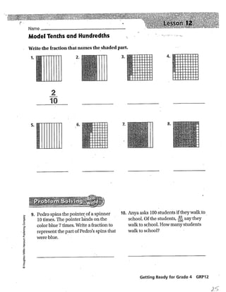 Incoming 4th Grade Students PDF