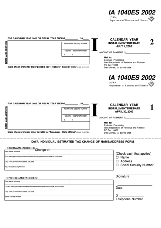 Iowa Tax Forms Printable Printable Forms Free Online