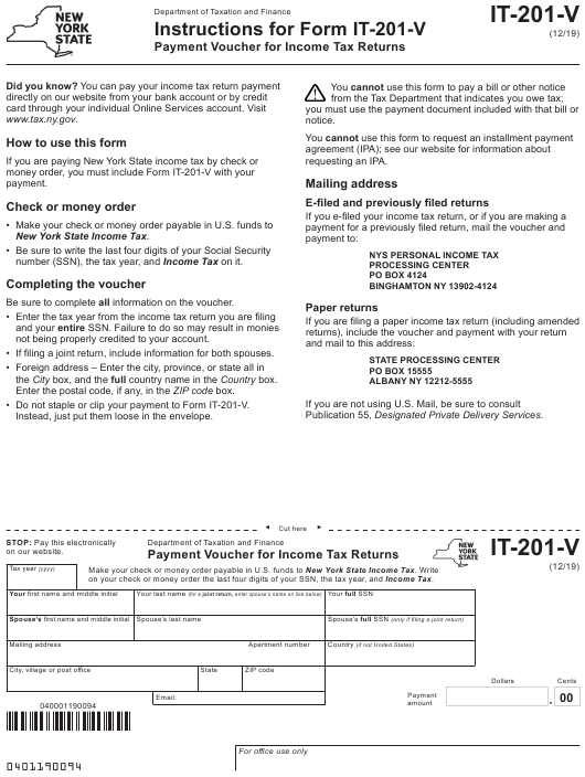 It 201 Printable Form Printable Form 2024