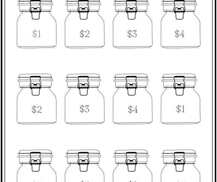 Low Income Savings Challenge Free Printable FREE Printable