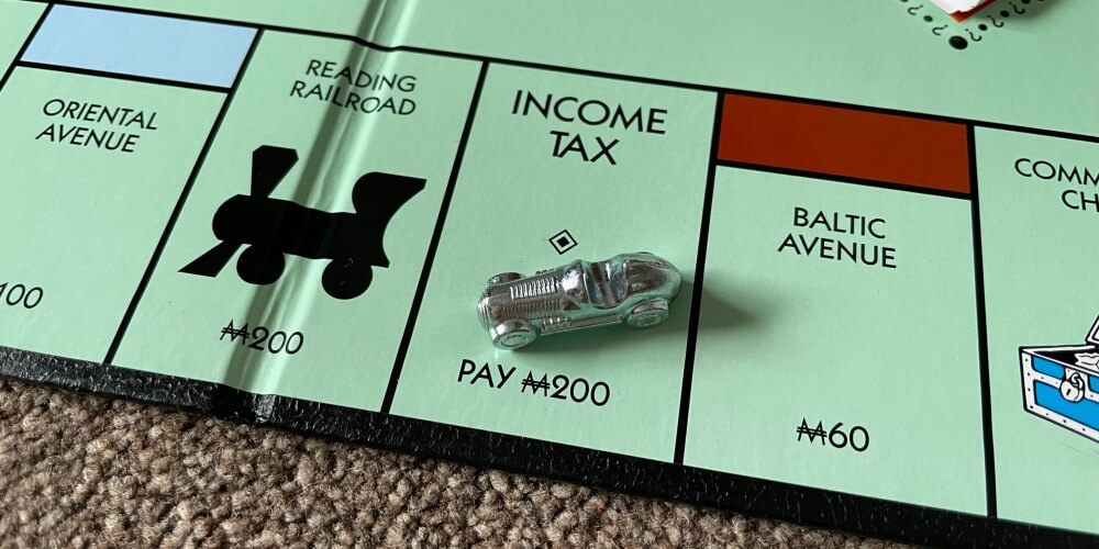 Monopoly Income Tax Rules Explained Monopoly Land