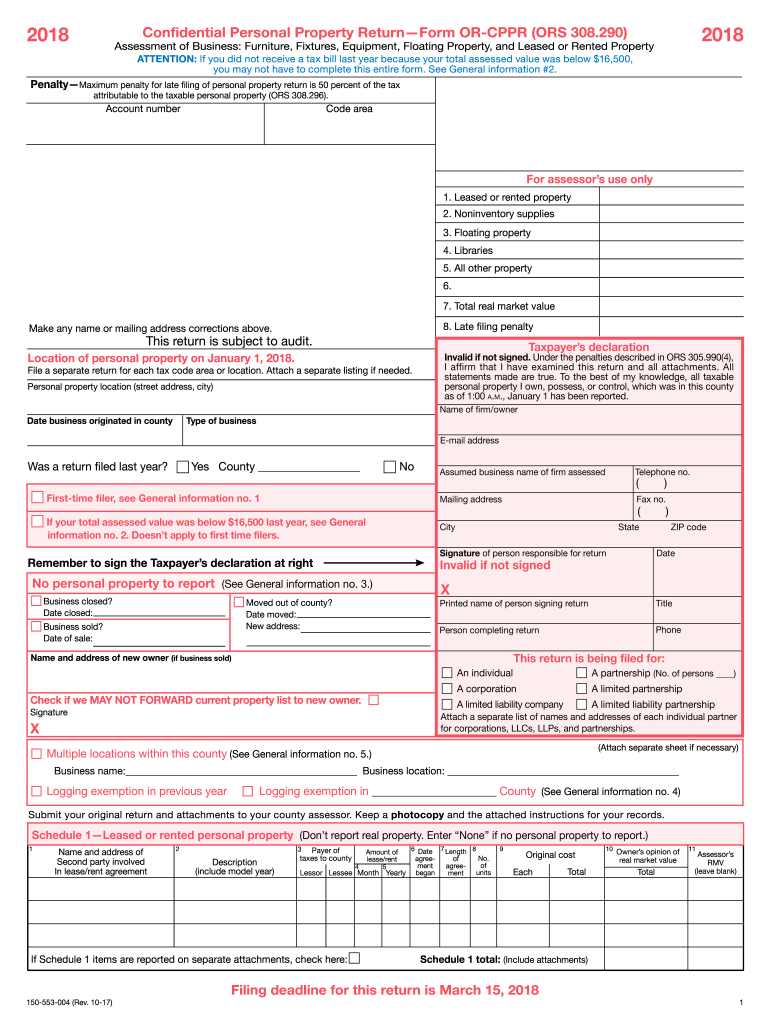 Oregon Printable Tax Forms Printable Forms Free Online