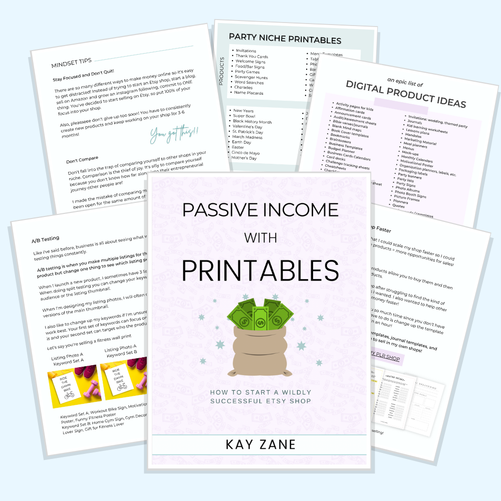 Passive Income With Printables