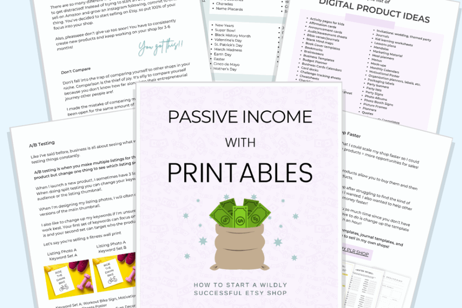 Passive Income With Printables