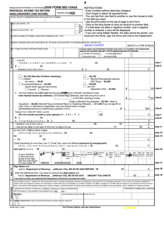 Printable 1040a Tax Form Printable Form 2024