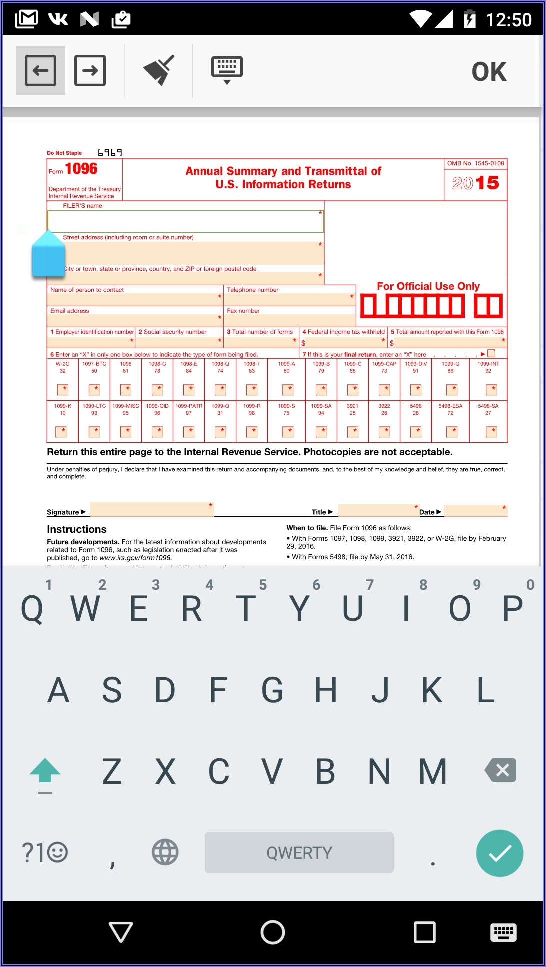 Printable 1096 Form 2018 Form Resume Examples GM9Oo5gk9D