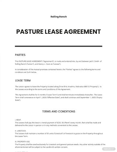 Printable Blank Lease Agreement Form 42 Free Word PDF 