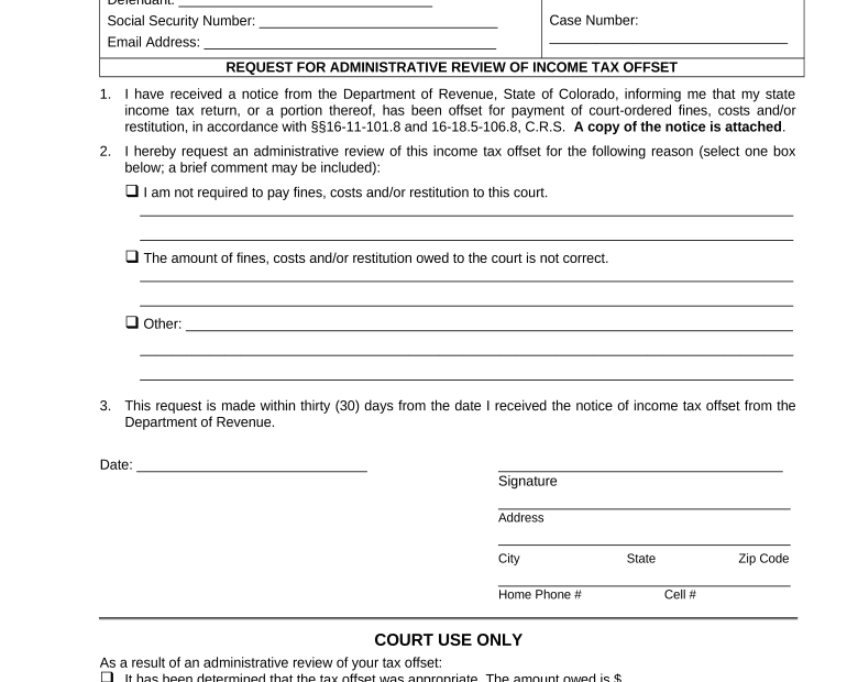 Printable Colorado Income Tax Forms Printable Forms Free Online