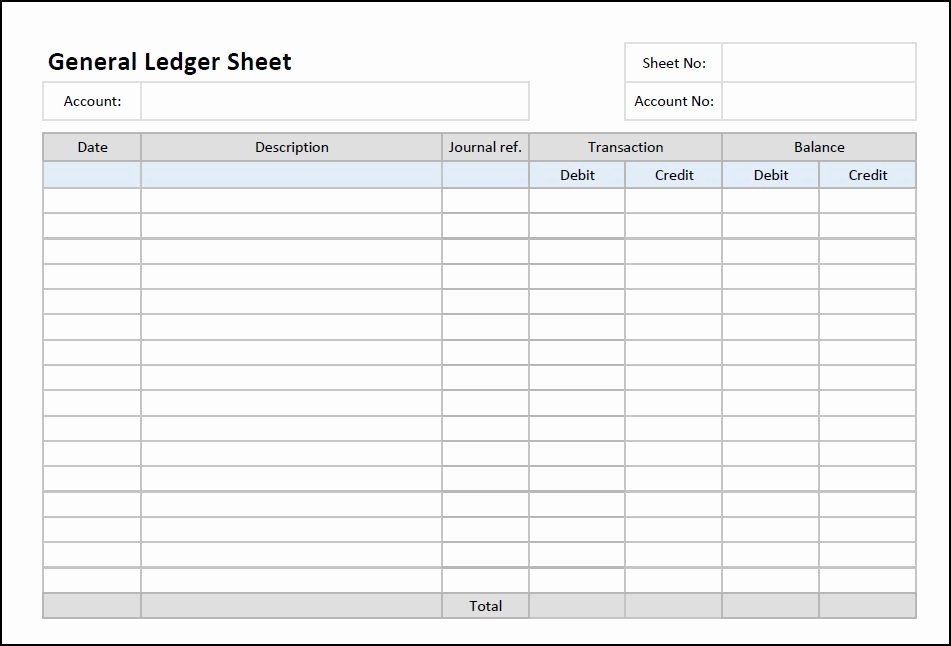 Printable Expense And Income Ledger With Balance Printable Ledger 