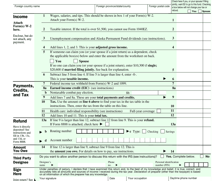 Printable Income Tax Forms Printable Forms Free Online