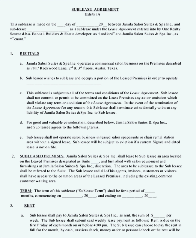 Printable Inflatable Rental Agreement Printable Templates