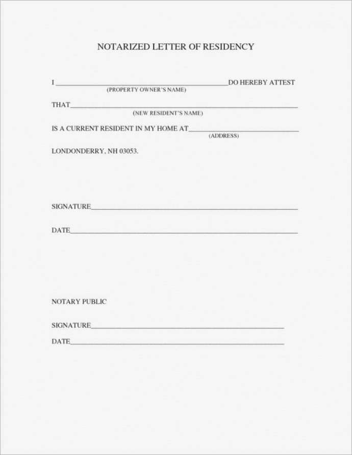 Printable Notarized Lease Agreement Printable Lease Agreement