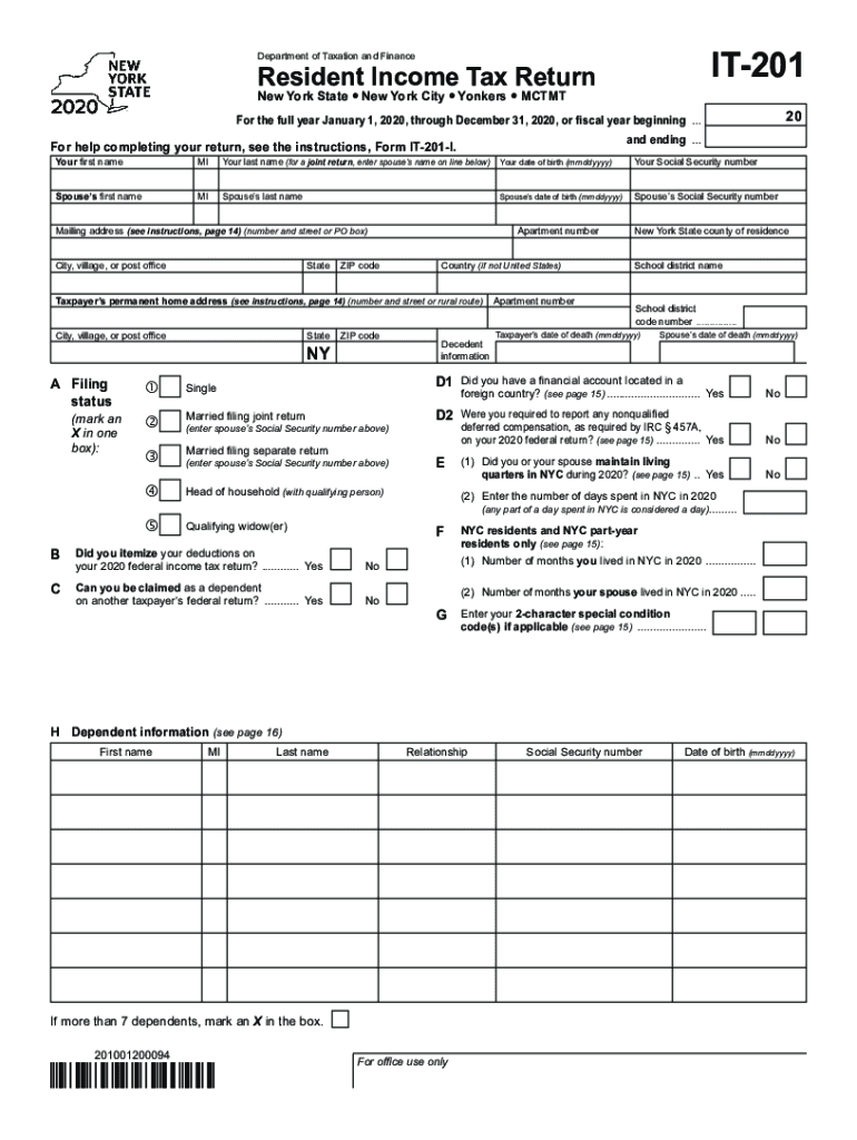 Printable Nys Tax Forms Printable Forms Free Online