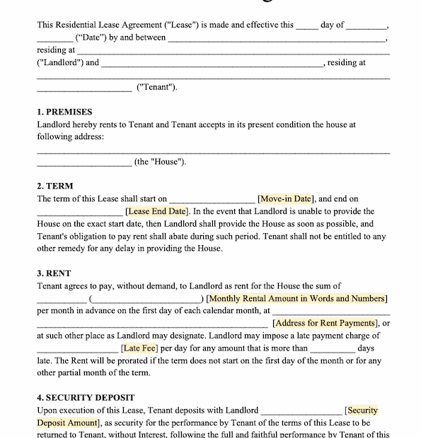 Printable Pdf Rental Agreement Form Printable Forms Free Online