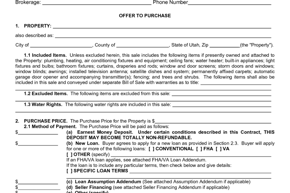 Printable Purchase Agreement Template Calendar Printables
