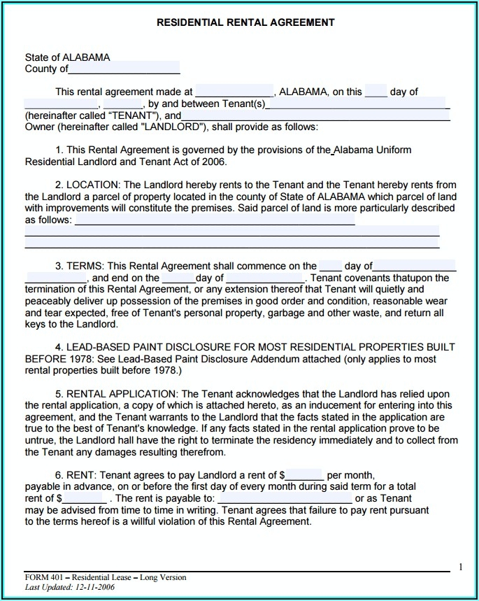 Printable Rental Agreement In Spanish Pdf