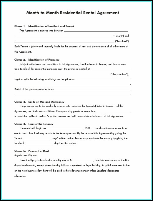 Printable Renters Lease Agreement Form Form Resume Examples w93ZQmYKxl