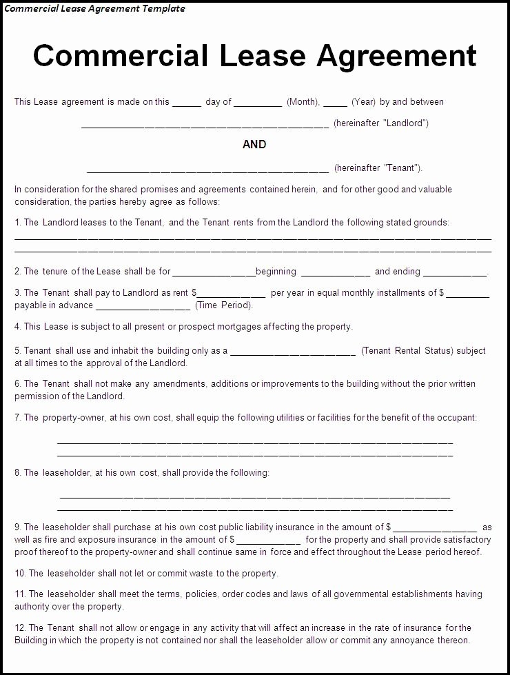 Printable Shared Well Agreement
