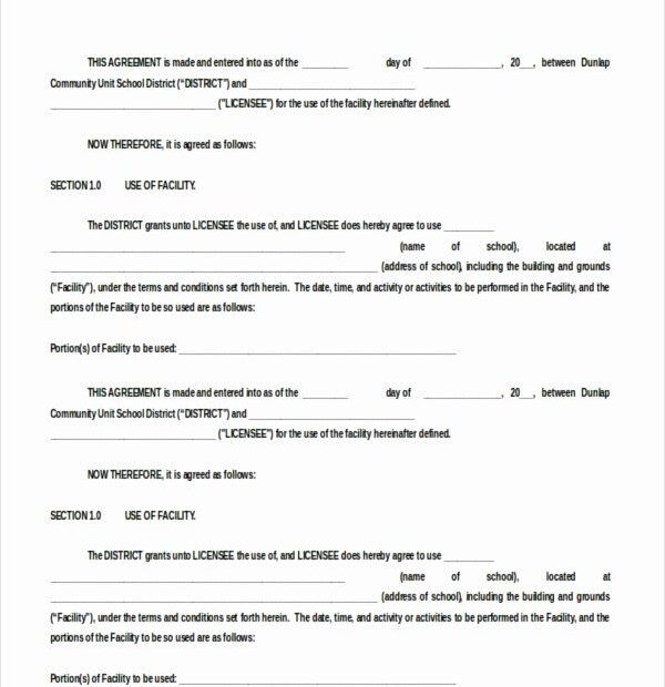 Printable Simple Rv Lot Rental Agreement