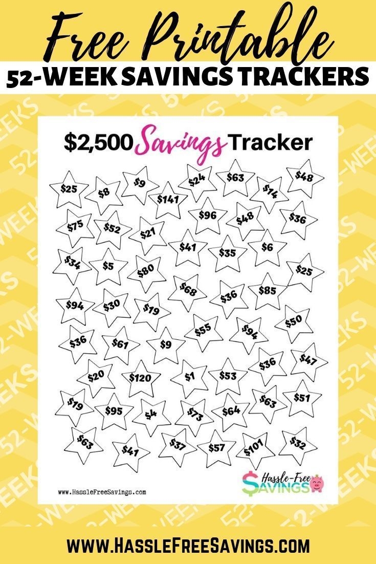 Savings Challenge Printable Pdf