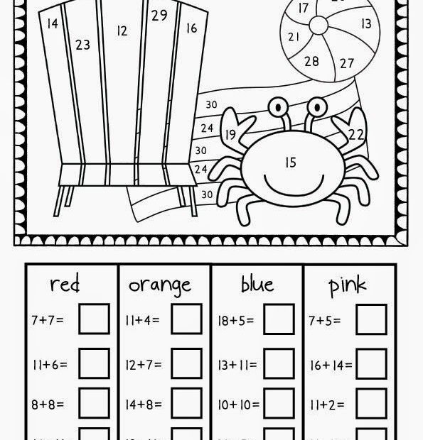 Second Grade Summer Worksheets