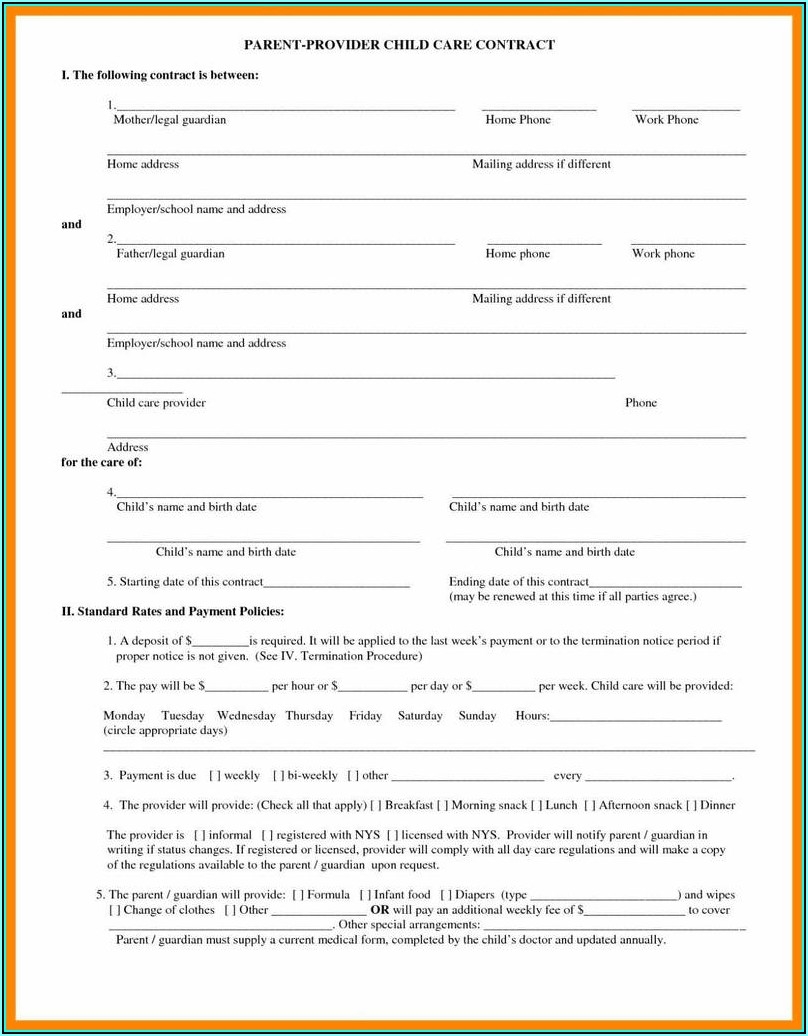 Separation Agreement Printable Form Printable Forms Free Online