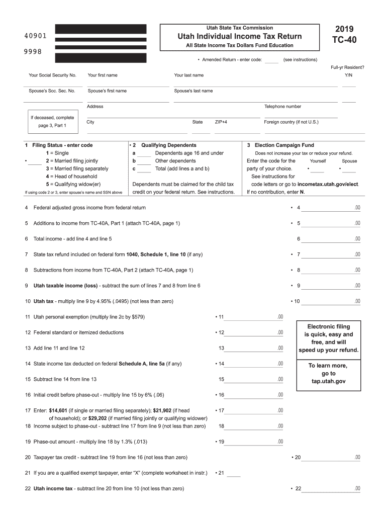 State Tax Forms Printable Printable Forms Free Online