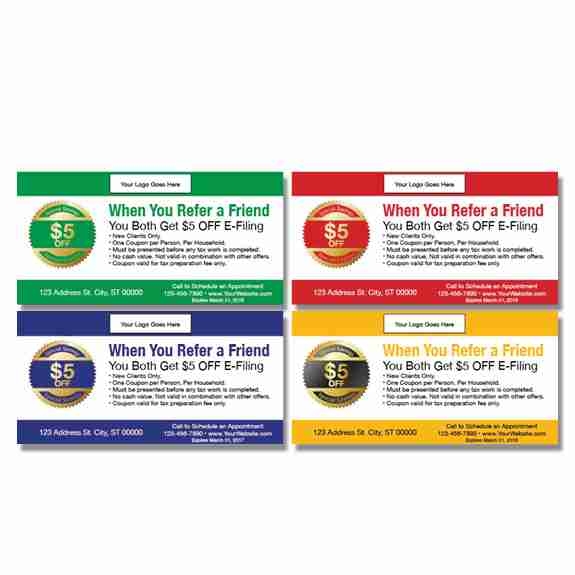 Tax Coupon Template 11 Tax Marketing Services