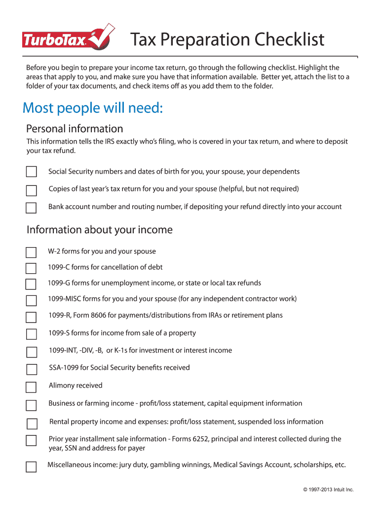 Tax Prep Checklist 2021 Printable Printable World Holiday