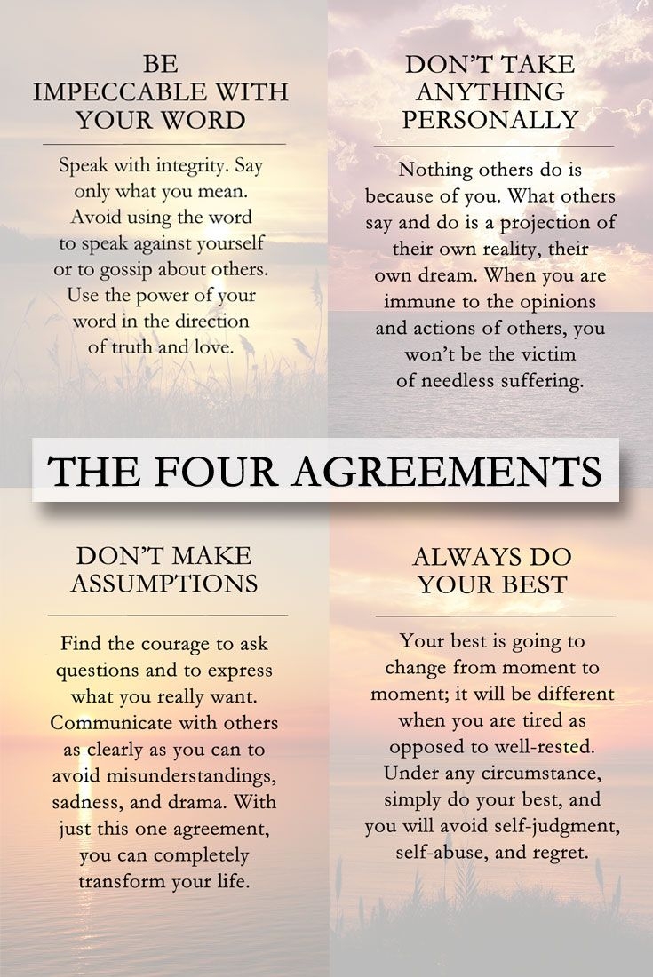 The Four Agreements Printable Pdf Printable Word Searches