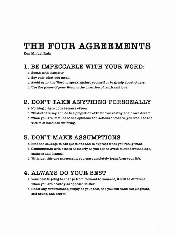 The Four Agreements Printable Pdf Printable Word Searches 54 OFF
